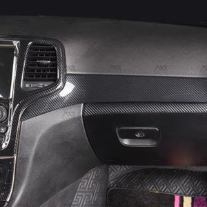 뜨거운 판매 인테리어 액세서리 앞 운전석 패널 지프 그랜드 체로키 액세서리에 대한 ABS 탄소 섬유 장식 패치 - Product Image 6