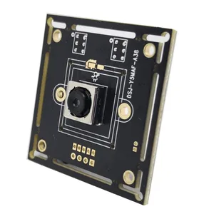 Cmos IMX376 Sensor 2K 5MP Mini USB Camara Módulo Hd 2592X1944 30fps Enfoque automático 82 grados Controlador libre para videoconferencia