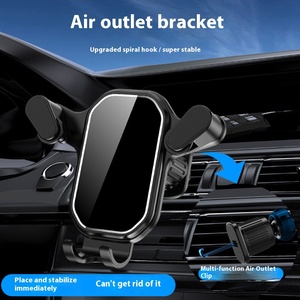 Commercio all'ingrosso del produttore forte porta cellulare magnetico con gancio invertito per il cruscotto della presa d'aria di montaggio per auto - Product Image 5
