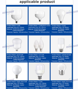 4 trạm Led Bulb tấm áp lực máy pha chế Led Bulb sản xuất máy Led Bulb máy lắp ráp bằng tay - Product Image 3