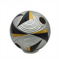 Ballon de football professionnel d'entraînement pour club de football en TPU, PU, PVC, taille 5, poids 380g-420g, logo personnalisé, utilisation intérieure/extérieure