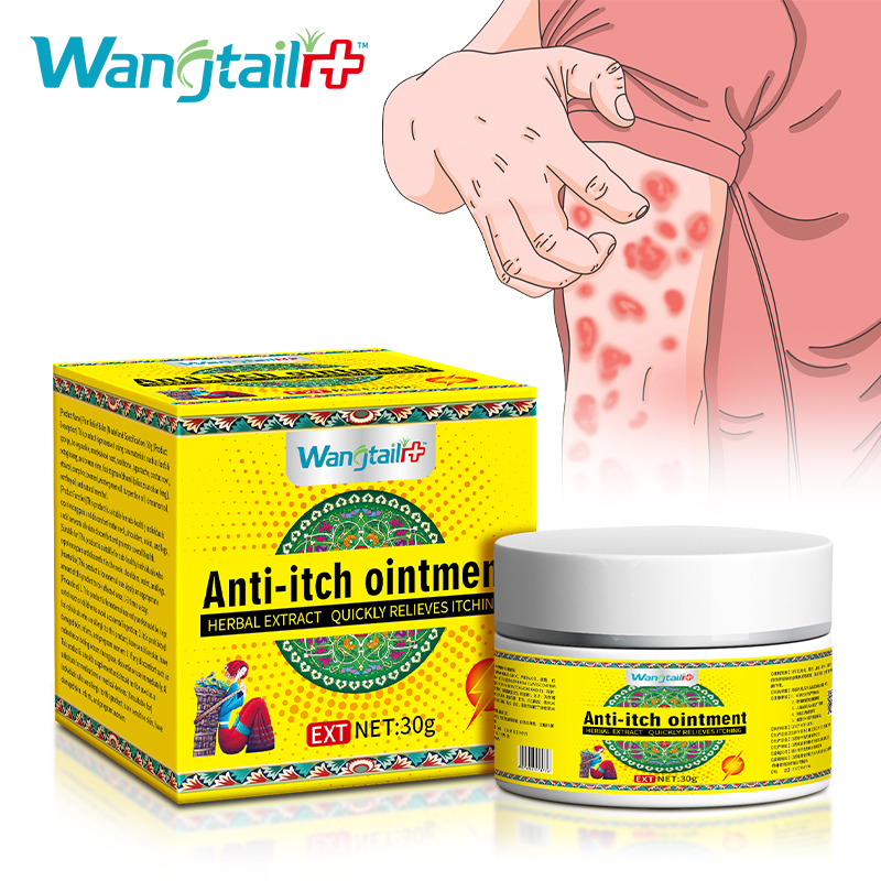 Wangtailin Anti-Itch Ointment | Herbal Extracts for Skin Comfort & Relief External Use Class I 30g
