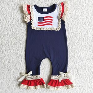 Conjuntos de Vestidos y Monos para Hermanos, Niñas y Niños, para el 4 de Julio - Product Image 4