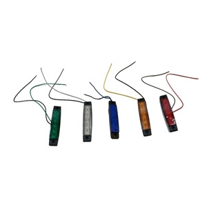 Piezas de Sistema de Iluminación para Camiones de Alta Calidad, 24 V, 6 LED, Cinco Colores, Luz Lateral Universal para Camión, Luz de Señalización para Camión - Product Image 3