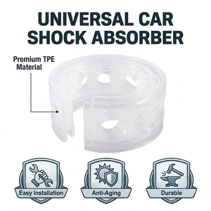 Amortisseur de choc de voiture en TPE durable, <span class=keywords><strong>tampon</strong></span> de suspension en caoutchouc OEM pour amortissement des vibrations de ressort hélicoïdal de voiture - Product Image 1