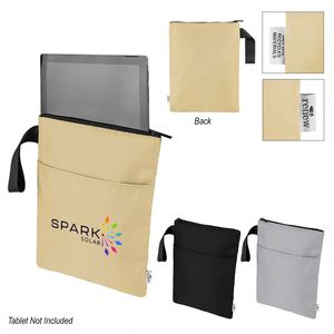 Wholesale 230D Recycled Twill & Pu Backing W 150D Polyester Lining 3Mm Pe Foam Padding <b>Book</b> Tablet Sleeve Bag Anywhere - Product Image 1