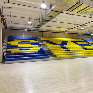 Gradas retráctiles resistentes del gimnasio Tribune plegable para el gimnasio de la escuela - Product Image 3