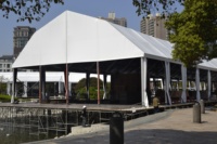 18x30m 18x35m chapiteau tente extérieure transparente carport arc publicité gonflables cérémonie chapiteau tente mariage événement fête