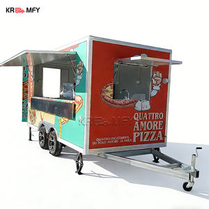 Remolque de cocina móvil con carrocería de acero inoxidable, totalmente equipado, certificado DOT CE VIN para puestos de hot dogs y comida rápida. - Product Image 2