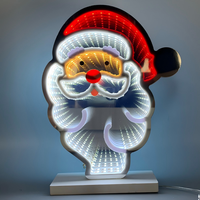 Enseigne lumineuse LED autoportante personnalisée en forme de sapin de Noël, décoration colorée pour les fêtes, affichage pour centre commercial, vitrine de magasin, événement