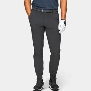 Custom OEM High Quality Plus Size Man Solid Color 95% Nylon 5% Spandex Waist Outdoor Jogger Sports Sweat Pants Men