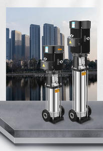 Bomba CNP <span class=keywords><strong>CDM</strong></span>/CDL de alta elevación de acero inoxidable estabilizador de presión de refuerzo de frecuencia Variable bomba centrífuga vertical multietapa - Product Image 6