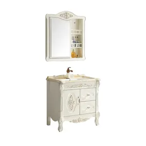 Armoire de salle de bain en Pvc, nouveauté, Surface PVC, coin de lavabo moderne étanche, lavabo simple évier, meuble vanité