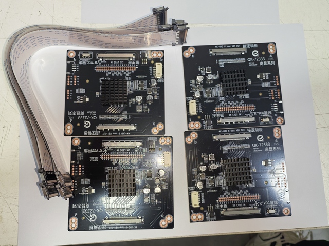 (Hot Sale) New Original Stock QK-72333 2K to 4K Conversion VbyOne to LVDS Adapter Board RoHS Compliant Fast Delivery