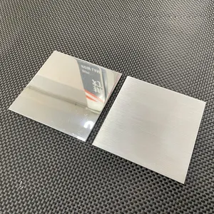 Fábrica Drop shipping Fabricado Metal Letters espelho carta de alumínio polido de sinalização comercial