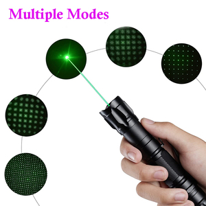 Einstellbarer Grüner Hochleistungs-Laserpointer-Stift 532nm mit 18650-Akku, Modell 009, Große Reichweite und Sternenaufsatz – Laserlicht - Product Image 5