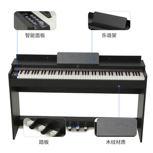 88 tasti <span class=keywords><strong>con</strong></span> <span class=keywords><strong>tastiera</strong></span> a martello pesante pianoforte fisarmonica professionale <span class=keywords><strong>tastiera</strong></span> musicale portatile - Product Image 5