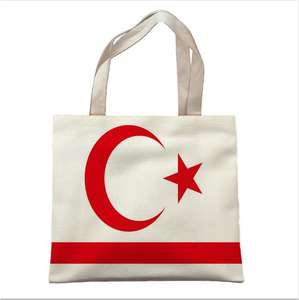 Sac fourre-tout personnalisé à double face avec drapeau d'Andorre, haute qualité, 16 x 14 pouces - Product Image 5