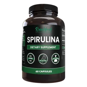 Fabricants OEM Suppléments Capsules de spiruline biologique en poudre Capsules de spiruline