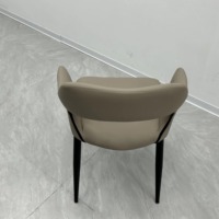 Chaises d'attente en cuir en gros, chaises d'invités rembourrées, chaises de réception à structure en acier, sièges rembourrés pour bureaux, cliniques, hôpitaux