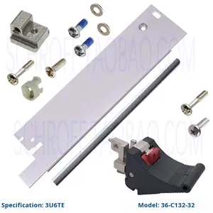 C-BOX zstc schroff elma rittal 3u6te che chắn hình chữ U Bảng điều khiển ejector Kit cpci cảm biến <span class=keywords><strong>3U</strong></span> 4te 6te 4HP 6HP Bảng điều chỉnh - Product Image 4