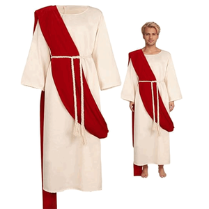 Halloween Hommes Prédicateur Cosplay Costume Longue Robe Déguisement Performances Jésus Cosplay Costume - Product Image 2