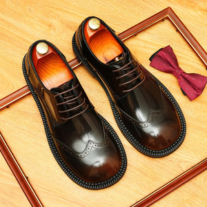 Cuir verni pour homme, style décontracté et professionnel, style britannique, multifonctionnel et assorti - Product Image 4