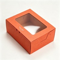 Boîtes à gâteaux en gros de haute qualité, boîtes à cupcakes de qualité alimentaire, impression personnalisée au logo en encre de soja, emballage pour gâteaux