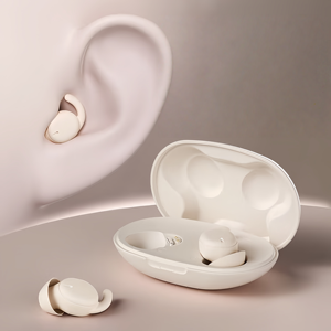 Auricolari Bluetooth con Cancellazione Attiva del Rumore, 13 <span class=keywords><strong>Ore</strong></span> di Autonomia, 7mm Ultra Sottili, per Dormire su un Lato, con App - Product Image 1