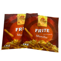 Sacs d'emballage en plastique personnalisables de qualité alimentaire 12,5 kg pour frites surgelées, filets de poulet, boulettes, pain, crème glacée