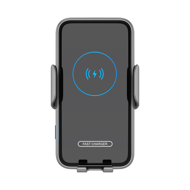 15W PD QC3.0 Fast Charging Automatic Clamping Wireless Car Charger Mount with Type-C Port Phone Stands for