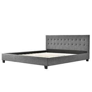 Tête de <span class=keywords><strong>lit</strong></span> <span class=keywords><strong>en</strong></span> cuir matelassé avec tissu souple, robuste et bon marché, assemblage facile, <span class=keywords><strong>cadre</strong></span> de <span class=keywords><strong>lit</strong></span> rembourré - Product Image 1
