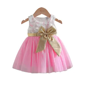 Hochwertiges Mädchen kleid für Kinder Neues Design Baby kleider Lässige Prinzessin CTBBK Kinder bekleidungs geschäft