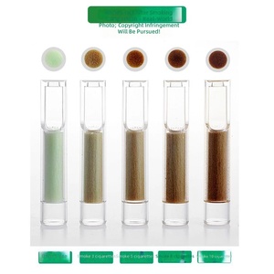 Embouts de filtre ronds jetables en plastique pour cigarettes, vente directe d'usine pour accessoires de filtre en gros - Product Image 1