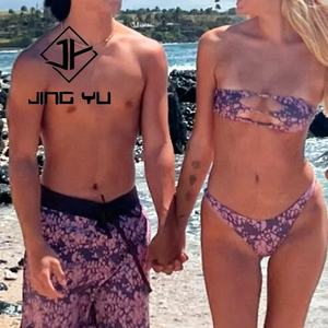 ผู้ผลิต OEM ชุดว่ายน้ำลายเสือดาวแบบโปร่งสำหรับผู้หญิง ชุดบิกินี่ไนลอนแบบยั่งยืนสั่งทำพิเศษสำหรับใส่ไปชายหาด - Product Image 3