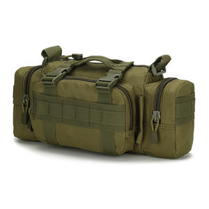 <span class=keywords><strong>3P</strong></span> Duffel Waist Bag Molle Bicycle/Motorcycle Fishing Waterproof Fanny Packs Camo Crossbody with Shoulder Strap Hand Carry - Product Image 6
