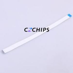 JS10B-12P-250-4-8 FFC Cable (Flexible Flat Cable) P=1mm Connector 12P 1mm 0.3mm Reverse - Product Image 2