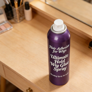 Spray adhésif pour perruques à séchage rapide, colle pour perruques, spray de fusion efficace pour la fixation des perruques, vente en gros - Product Image 4