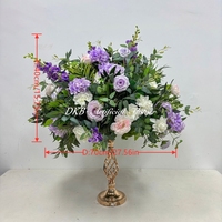 Offre Spéciale – Grandes Boules de Fleurs Artificielles en Soie, Roses Violette, 50cm, 60cm, 70cm, 80cm – Centres de Table pour Mariages et Événements