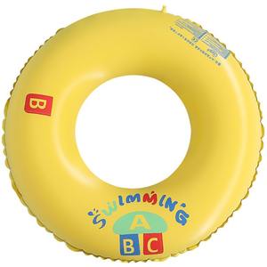 Bouées de natation pour bébé OEM jaunes en PVC ABC, double épaisseur, écologiques, pour piscine extérieure, type bouée aisselles - Product Image 4
