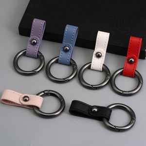 Custom Logo Luxury Pu Leather Car <b>Key</b> <b>Chain</b> Ring Accessories Vintage Car Zinc Alloy <b>Key</b> <b>Chain</b> - Product Image 1