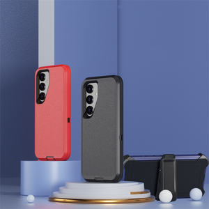 गैलेक्सी 25 s26 अल्ट्रा एज होल्स्टर क्लिप भारी ड्यूटी फोन केस, S21 s22 s24 के लिए डबल लेयर एंटी-फॉल केस - Product Image 5