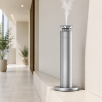Diffuseur d'huiles essentielles intelligent pour hôtel de luxe, contrôlé par application USB, en métal, parfum longue durée, utilisation commerciale, sans eau, parfum personnalisé