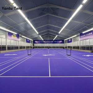 Carpa Deportiva para las Cuatro Estaciones, Novedad de 2025, Cubierta para <span class=keywords><strong>Cancha</strong></span> de Pádel, Estructura de Aluminio, PVC Impermeable/A Prueba de Viento, para Bodas y Fiestas - Product Image 4