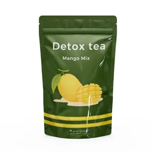 Customize ODM OEM Private Label Organic Colon Cleanse Tea 14 days detox tea slim fit lemon tea