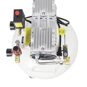 Professional Dental 25 Liter <b>AC</b> Power Vertical Oil Free Low-noise <b>Portable</b> Piston Air Compressor - Product Image 2