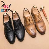 Hochwertige Echtleder Oxford Herrenschuhe 2025 Neue Stile Party Business Formelle Schuhe