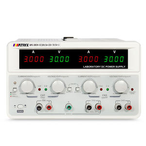 MATRIX 195W Alimentation CC linéaire 30V 3A & 5V 3A Trois canaux pour une utilisation industrielle avec interface USB RS232 RS485 - Product Image 1