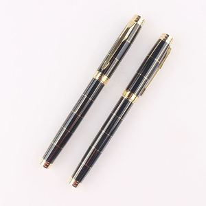Bolígrafo de Metal Negro y Dorado de Lujo Promocional con Logotipo Personalizado en Caja, Regalo Clásico y Elegante Chino - Product Image 1