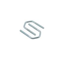 Support de tuyau en acier inoxydable coloré, collier de serrage pour camion, boulons en U M7